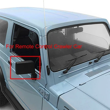2 шт./компл. Набор зеркал заднего вида с защитой от отпечатков пальцев для обновления гусеничного автомобиля 1/6 RC, Модифицирующих детали