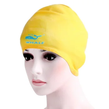 Силиконовая Дышащая шапочка для плавания, Защита ушей, Мужские И Женские Водонепроницаемые Аксессуары для плавания