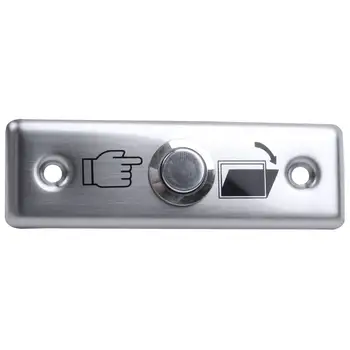 Кнопка разблокировки выхода из стальной двери, входящая в комплект системы контроля доступа M1L3