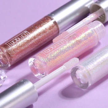 HEALLOR 5 Цветных Алмазных теней для век Shimmer Glow Glitter Single Liquid Eyeshadow Пигмент для макияжа Аксессуары Косметика TSLM1