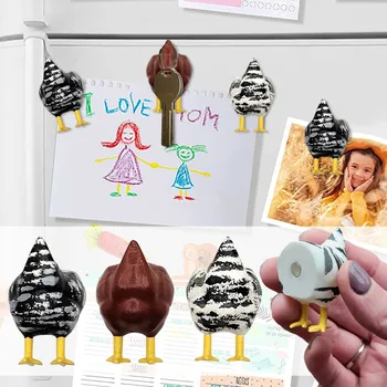 Магнит на куриный зад, Магнитная Декоративная наклейка на холодильник, Креативный Магнит на холодильник в виде куриного петуха, Подарки для оформления вечеринки