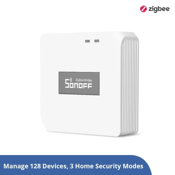 SONOFF Zigbee Bridge Pro ZBBridge-P Концентратор для умного дома eWeLink Пульт дистанционного Управления ZigBee / WiFi 128 Поддержка вспомогательных устройств Alexa Smartthings