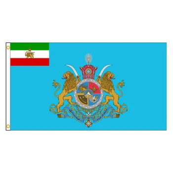 60x60 см 90x90 см Флаг Дерафш Кавиани поздней империи Сасанидов Полиэстер двойной прошивки высокого качества