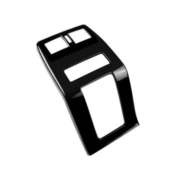 RHD для 2022 Глянцево-черная накладка на подлокотник сзади с защитной наклейкой