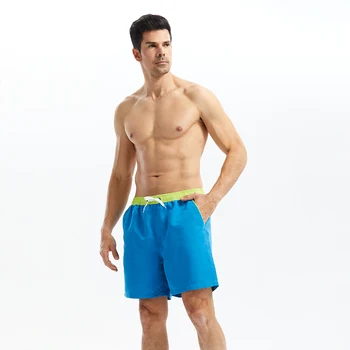 Летнее плавание Серфинг Быстросохнущие спортивные шорты для бега трусцой Мужские повседневные модные пляжные шорты Тонкая мужская одежда 0