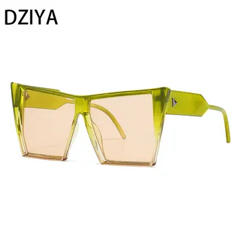 Новые негабаритные женские солнцезащитные очки, Квадратные Ретро Брендовые дизайнерские мужские солнцезащитные очки для путешествий, мужские Uv400 60654 0