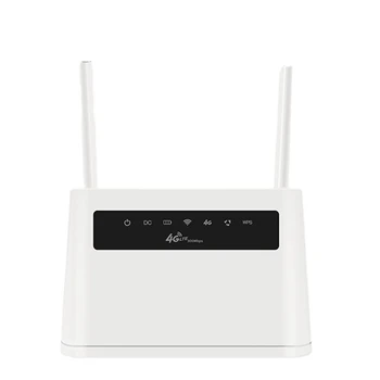 Wi-Fi маршрутизатор, беспроводной маршрутизатор 300 Мбит/с, 4G LTE, встроенный слот для SIM-карты, поддержка максимум 32 пользователей APN (штепсельная вилка США) 0