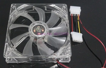 50шт 120-мм компьютерный вентилятор для ПК, 4 светодиода, корпус, красочный охлаждающий вентилятор, пластиковый 12-см вентилятор для корпуса компьютера, радиатор процессорного кулера. 0