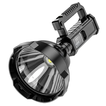 Лампа Наружный СВЕТОДИОДНЫЙ портативный держатель фонарика Лампа мощного водонепроницаемого USB-перезаряжаемого прожектора с сильным светом