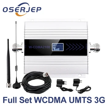 Ретранслятор сигнала сотовой связи OSERJEP Mini 3G 2100 МГц WCDMA UMTS 2100 + Внутренняя/наружная Антенна