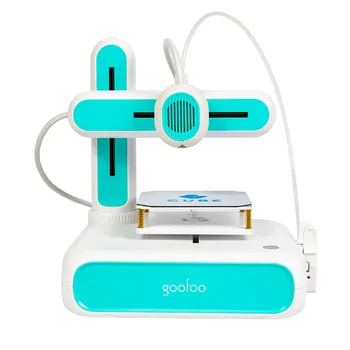Goofoo Лучший принтер 3d Fdm-принтер Cube Подарок для детей и детский настольный мини-3D-принтер 2022, новейшие модели Diy 4