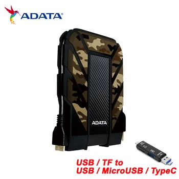 AData HD710MP HDD Внешний портативный жесткий диск USB 3,2 1 ТБ 2 ТБ HD для ноутбука Внешний офисный компьютер 3