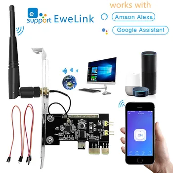 Ewelink Wireless WiFi Smart Switch Плата Контроллера Удаленного Источника Питания Компьютера Ewelink Wireless WiFi Smart Switch Для Включения/Выключения Компьютера для Amazon echo Ifttt 0