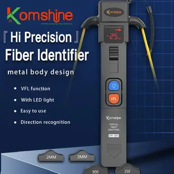 Идентификатор оптического волокна KFI-35V с Визуальным Локатором неисправностей 4 Патрона 0,25 0,9 2,0 3,0мм Identificador De Fibra óptica