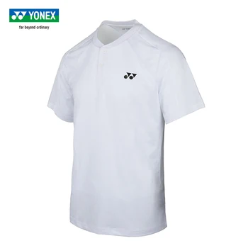 Yonex теннисная футболка спортивная одежда спортивная одежда для бадминтона спортивная майка с коротким рукавом мужчины женщины 115083TCR /215083TCR 1