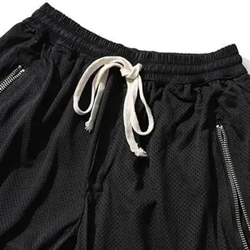 Шорты с карманами, повседневные тонкие мужские повседневные спортивные короткие штаны, короткие штаны для занятий фитнесом, для игры в баскетбол 0