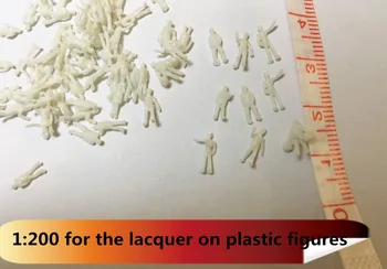 Архитектурная модель 1/200 материал не подошел для лакированных пластиковых фигурок