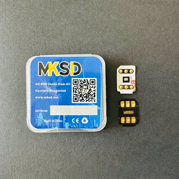 100шт MKSD ULTRA 5G v5.4 с клеевой наклейкой разблокировка sim-карты iphone для 6 7 8x11 12 13 14 всех операторов ios 16.x Режим TMSI IMSI ICCID