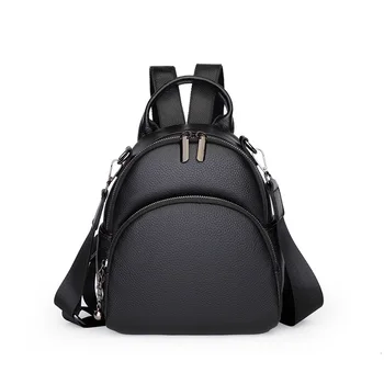 Модный Повседневный Корейский рюкзак, Трендовые Дизайнерские сумки Для женщин, милая Женская сумка-мессенджер из натуральной кожи