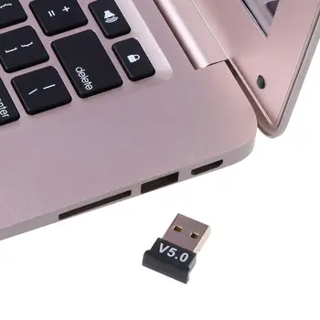 Приемник Bluetooth 5.0 USB Беспроводной адаптер Bluetooth передатчик ключа для ПК компьютера ноутбука наушников геймпада принтерных устройств 3