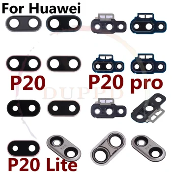 Оригинал Для Huawei P20 Pro Lite Задняя Рамка Объектива Камеры Заднего Вида, Крышка Корпуса, Стекло Корпуса С Адгезивной Ремонтной Деталью + Инструменты