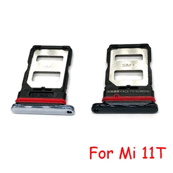 Для Xiaomi Mi 11t Pro Держатель слота для sim-карты, разъем адаптера, Запасные части