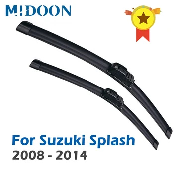 Щетки передних стеклоочистителей MIDOON Wiper для Suzuki Splash 2008 - 2014 2009 2010 2011 2012 13 Лобовое стекло Переднее стекло 22 