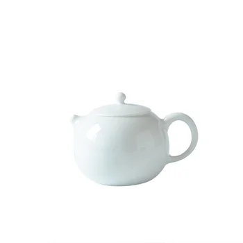 Ruyu Сладкий Белый Фарфор Из Яичной Скорлупы Xi Shi Pot Перевернутый Чайник Бытовой Большой Одиночный Чайник Цзиндэчжэнь Керамический Чайник Для Приготовления Чая 4