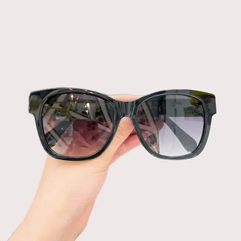2023 Новые женские солнцезащитные очки CH5482 Дизайнерский люксовый бренд Великолепные ацетатные очки Outdoor 400UV Cool Glasses