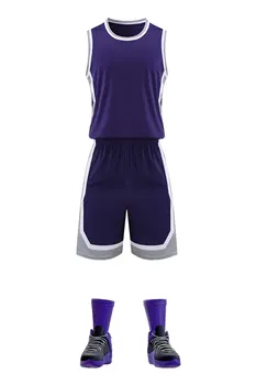 Баскетбольная форма Унисекс, Изготовленный на заказ костюм Мужской тренировочной баскетбольной команды, Женский быстросохнущий жилет, Спортивная одежда 0