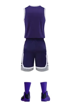 Баскетбольная форма Унисекс, Изготовленный на заказ костюм Мужской тренировочной баскетбольной команды, Женский быстросохнущий жилет, Спортивная одежда 1