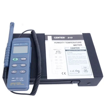 Цифровой портативный тестер влажности и температуры с интерфейсом ПК CENTER-310 4