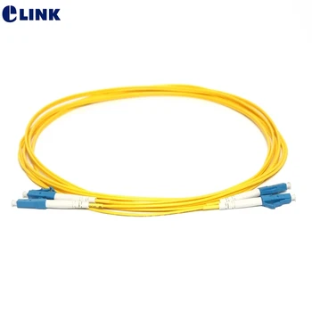 10шт LC-LC волоконно-оптический патч-корд SM 1М 2М 3М 5М 7М 10М Дуплексный кабель LC/UPC волоконно-оптическая перемычка 2.0 мм 3.0 мм DX бесплатная доставка