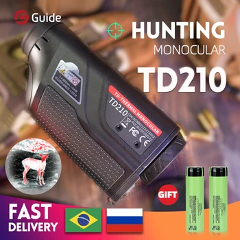 Руководство Тепловизор TD210 для охоты Тепловизионный прицел для охоты Профессиональная камера Night Visao