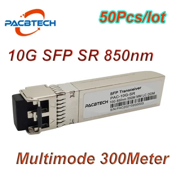 50шт 10G-SR 10G SFP Трансивер SFP Модуль 850nm 300Meter Двойное волокно SFP 10G Multimdoe SFP