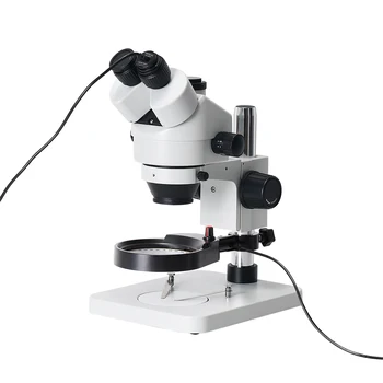 HY-500ML 5-Мегапиксельная Камера Цифрового Микроскопа Встроенный 0.5X Окулярный Адаптер Четкой Четкости Электронный Окуляр для Стереомикроскопа 0