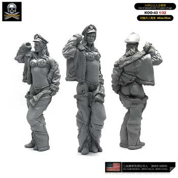1/35 Комплекты из смолы ВВС США Beauty Resin Soldier Model Kits В Разобранном виде Koo-43 0