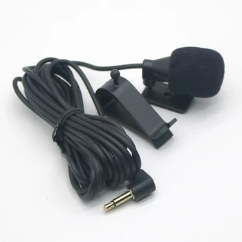 Автомобильный аудиомикрофон с разъемом 3,5 мм, стерео Мини-проводной внешний микрофон для профессионалов с автомобильным DVD-радио длиной 3 м 3