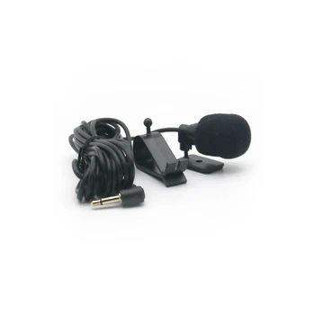Автомобильный аудиомикрофон с разъемом 3,5 мм, стерео Мини-проводной внешний микрофон для профессионалов с автомобильным DVD-радио длиной 3 м 5