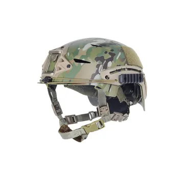 Новые спортивные шлемы EXFLL Airsoft Tactical Bump Paintball Wargame Ткань для покрытия шлема Army Military для быстрой охоты / страйкбола 0