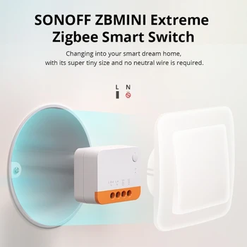 ZBMINI L2 Extreme ZigBee Switch Не требуется нейтральный провод, двустороннее управление своими руками 3