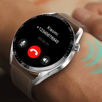 Круглые часы с функцией Ответа на вызов Bluetooth 100 + Спортивных Умных Часов Для Мужчин и женщин Для Vernee Mix 2 /X Philips S308 S309 i928 LG Android IOS