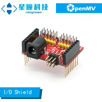 Разработка микроконтроллера SingTown OpenMV I/O Shield с оригинальным адаптером датчика Применяется к OpenMV4 Cam H7 Plus/OpenMV3 4 H7 M7 0