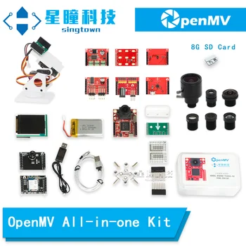 Разработка микроконтроллера SingTown OpenMV I/O Shield с оригинальным адаптером датчика Применяется к OpenMV4 Cam H7 Plus/OpenMV3 4 H7 M7 4