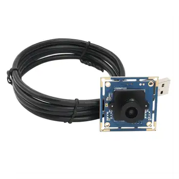 ELP 8-Мегапиксельная Мини-Цифровая IMX179 USB 8-Мегапиксельная HD Веб-камера Высокоскоростной Usb 2.0 CCTV Usb Модуль Платы Камеры Видеонаблюдения с Объективом 2,1 мм