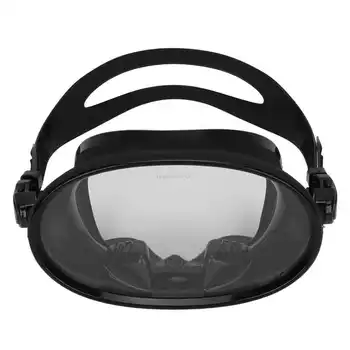 Маска для дайвинга, маска для плавания, очки для подводного плавания, профессиональное снаряжение с зажимом для носа для дайвинга, незапотевающее закаленное стекло, Женское, мужское, Универсальное