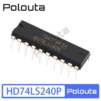 2ШТ HD74LS240P HD74LS240 8-проводный драйвер с встроенным чипом DIP-20POLOUTA 0