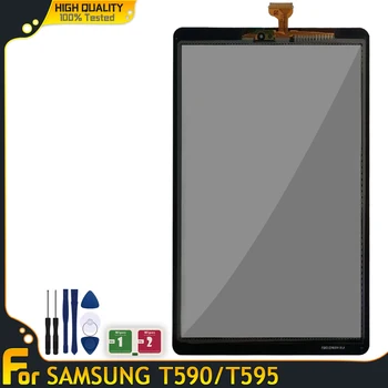 Сенсорный экран для Samsung Galaxy Tab A2 T590 T595 SM-T590 SM-T595 Сенсорный экран с цифровым преобразователем передней стеклянной панели 0