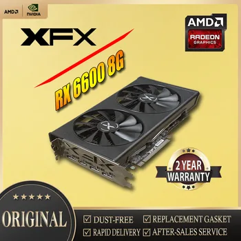 Видеокарты XFX RX6600 8GB 7nm 256bit PCIE4.0X16 для настольных ПК Используется карта компьютерной игры