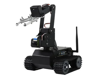 Комплект искусственного интеллекта Waveshare JETANK, мобильный робот на гусеничном ходу с искусственным интеллектом, робот с искусственным зрением на основе набора разработчика Jetson Nano (опционально)